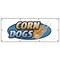 Signmission Corn Dogs Banner Heavy Duty 13 Oz Vinyl with Grommets Single Sided B-96 Corn Dogs - alternate 1